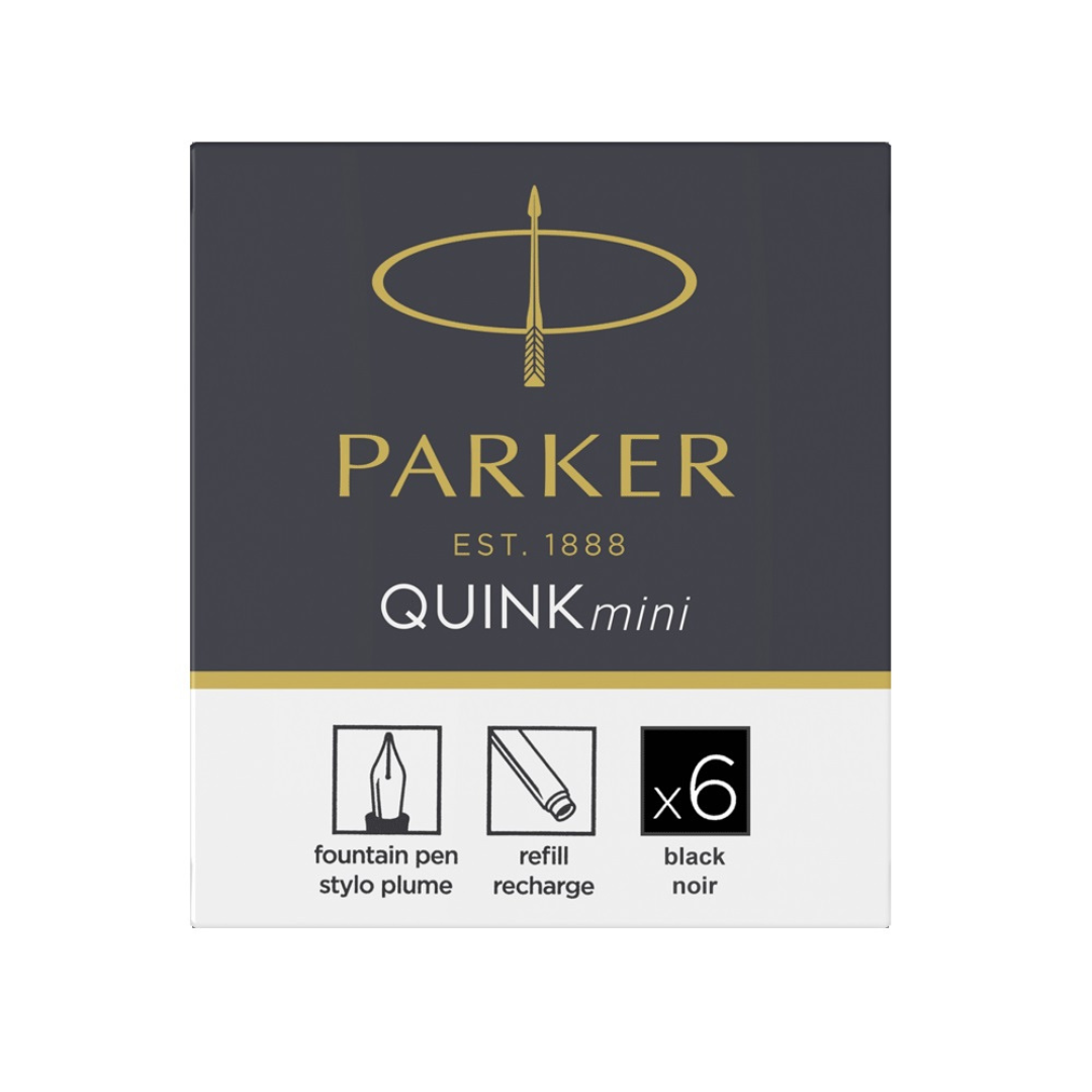 Patrone Parker Royal Quink Za Nalivpero Mini - Crna