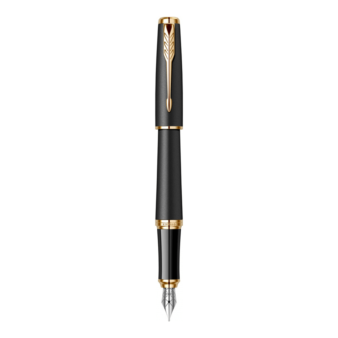 Parker Poklon Set Royal Urban Black GT Nalivpero I Futrola - Crna