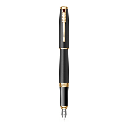 Parker Poklon Set Royal Urban Black GT Nalivpero I Futrola - Crna