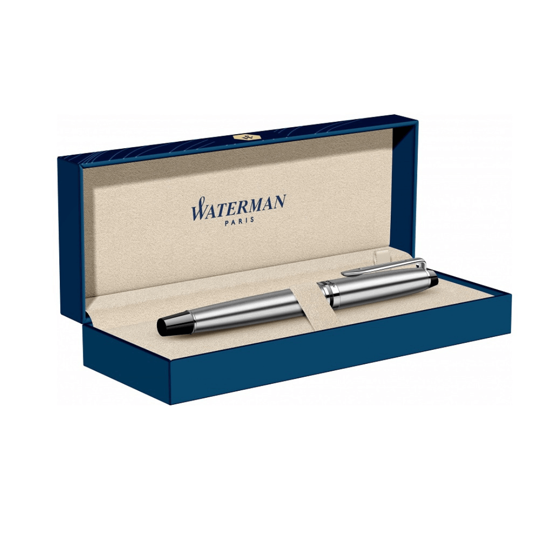 Waterman Nalivpero Expert Stainless Steel CT - Siva