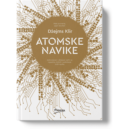 Atomske navike - Džejms Klir Pokon Set - Novčanik Notes H. Olovka i Knjiga
